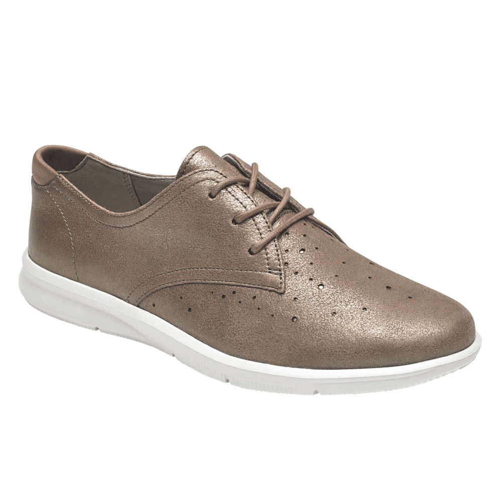 Rockport Womens Oxfords Beige - Ayva - UK 128-EISNMG